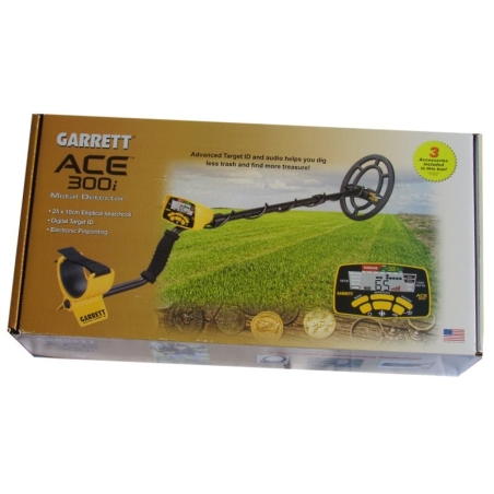 Garrett ACE 300I mit 34x30 Karma Spule