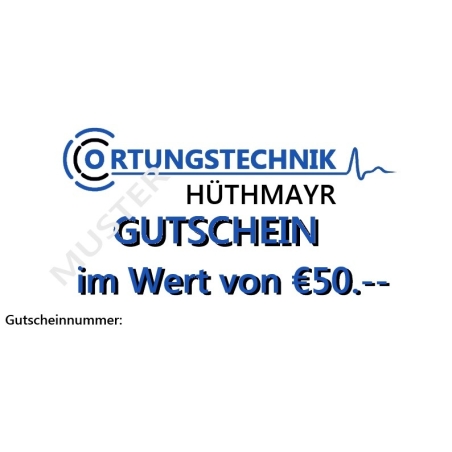 Gutschein € 50,--