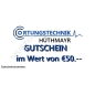 Gutschein € 50,--