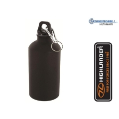 Alu Trinkflasche 1/2 l mit Karabiner